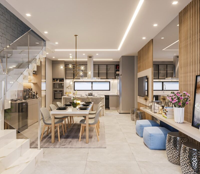 Mẫu nhà bếp ở nông thôn