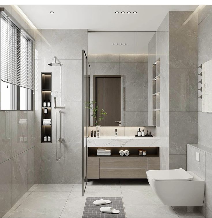 Tổng hợp các mẫu nội thất nhà vệ sinh chung cư đẹp, hiện đại Mẫu nội thất nhà vệ sinh chung cư