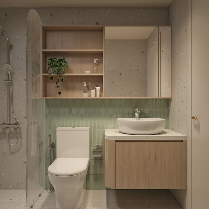 Tổng hợp các mẫu nội thất nhà vệ sinh chung cư đẹp, hiện đại Mẫu nội thất nhà vệ sinh chung cư