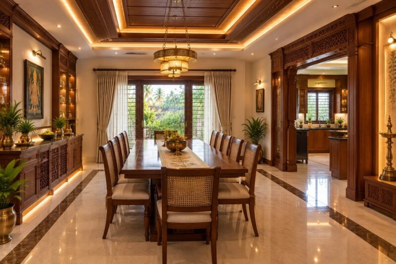 Tổng hợp 40++ mẫu phòng ăn biệt thự sang trọng, cao cấp hiện nay Mẫu phòng ăn biệt thự