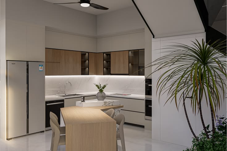 Mẫu phòng bếp 10m2