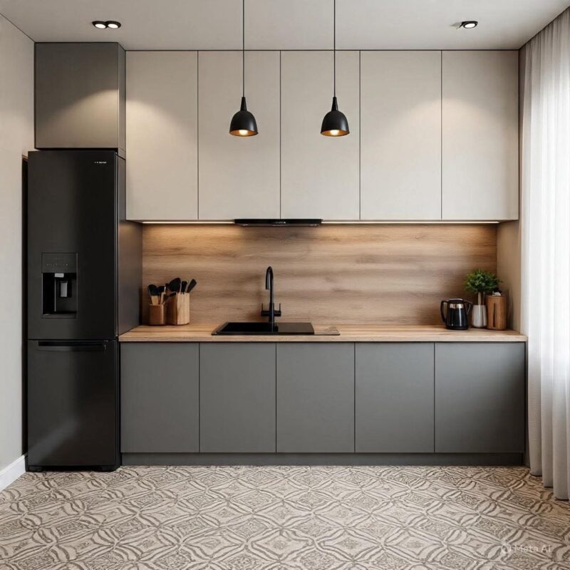 Mẫu phòng bếp 10m2