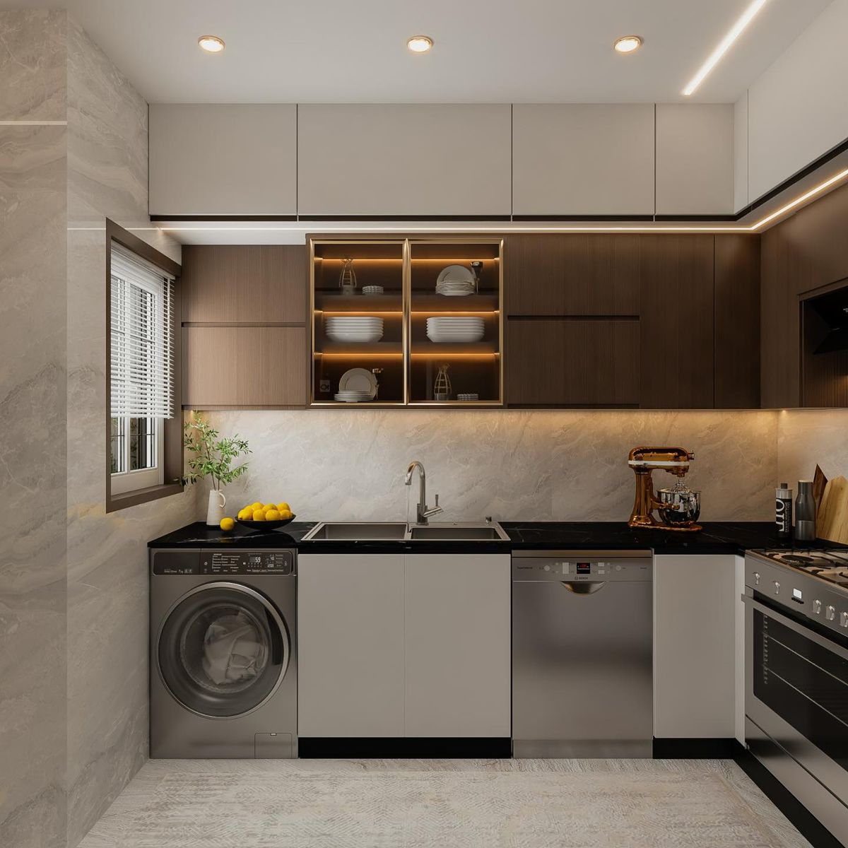 Mẫu phòng bếp 10m2