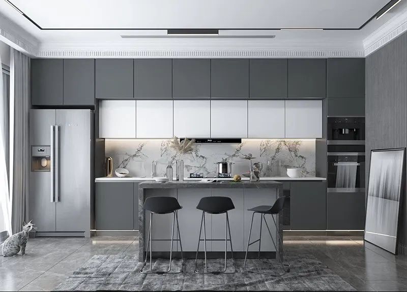 Mẫu phòng bếp 30m2
