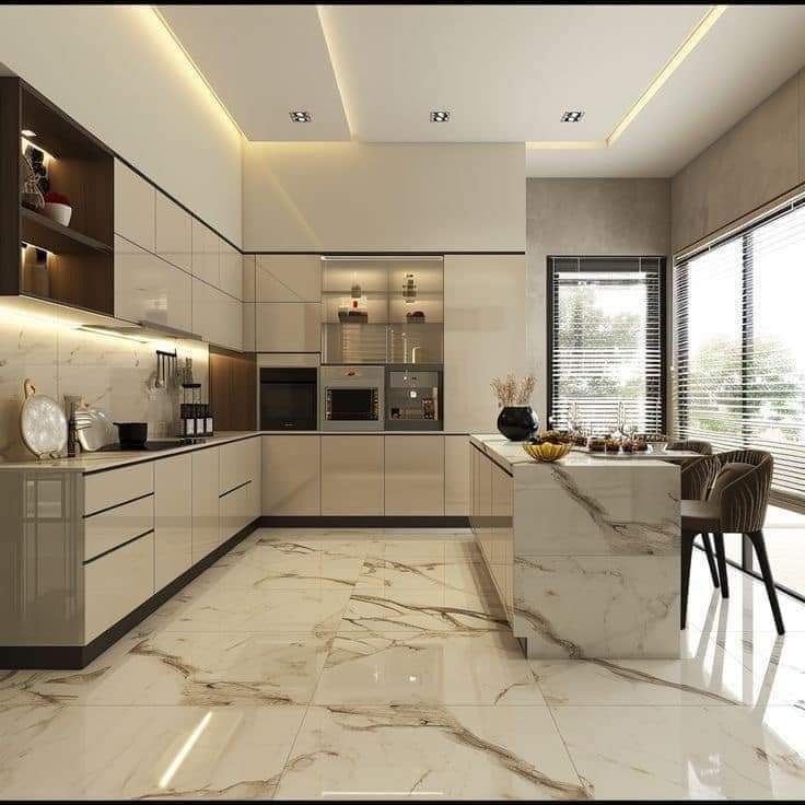 Mẫu phòng bếp 30m2