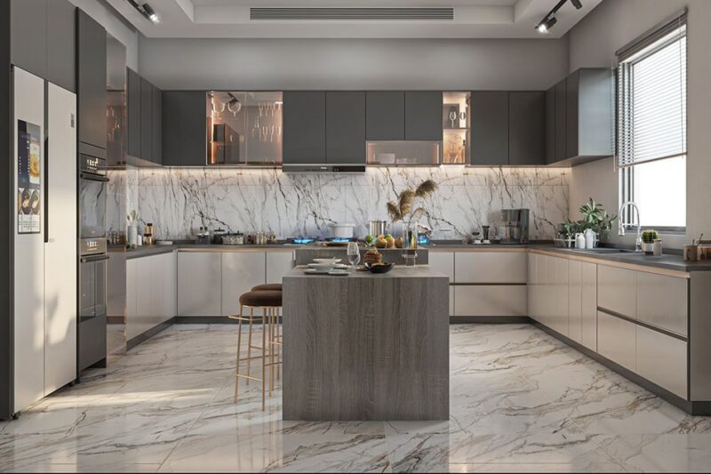 20+ Mẫu phòng bếp Luxury sang trọng và cao cấp Mẫu phòng bếp Luxury