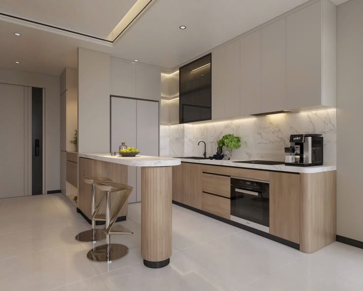 Tổng hợp 35++ mẫu phòng bếp nhà ống đẹp, hiện đại và sang trọng Mẫu phòng bếp nhà ống