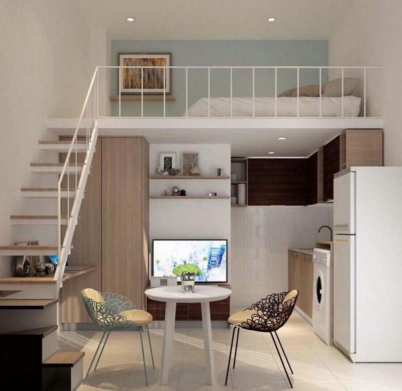 Mẫu phòng ngủ gác lửng