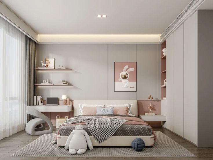 Mẫu phòng ngủ nữ 20 tuổi 