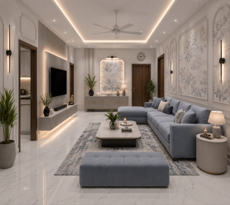 Mẫu thiết kế nội thất nhà ống