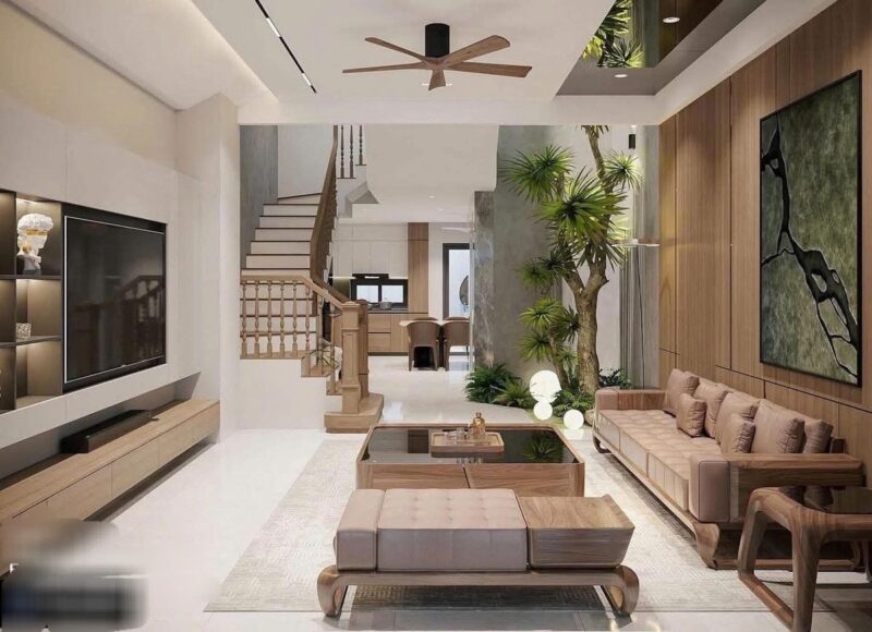 Mẫu thiết kế nội thất nhà ống