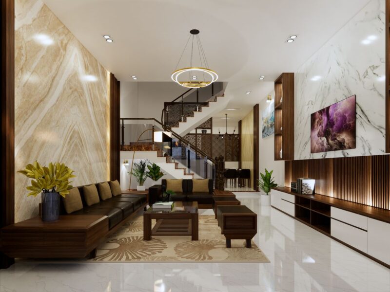 Mẫu thiết kế nội thất nhà ống
