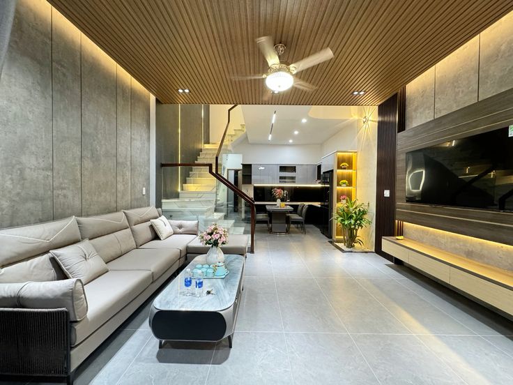 Mẫu thiết kế nội thất nhà ống