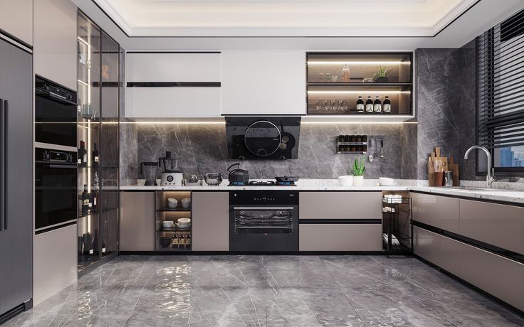 Nên lắp đặt tủ bếp gỗ công nghiệp hay tủ bếp nhựa?