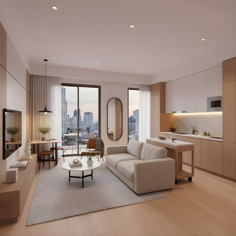 Nội thất chung cư 100m2 