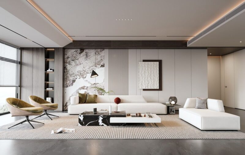 Nội thất phòng khách 35m2
