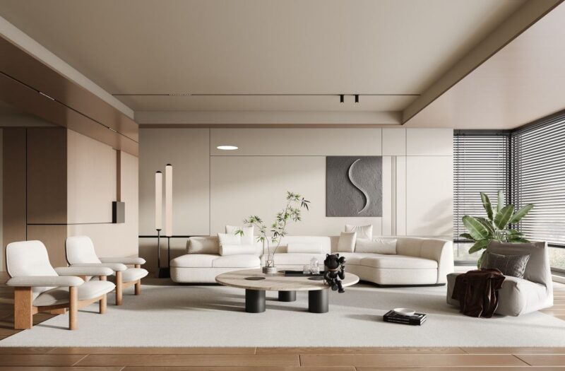 Nội thất phòng khách 35m2